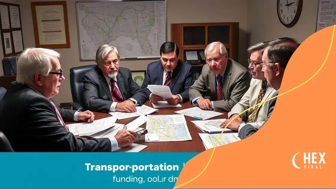 Challenges in securing transportation funding