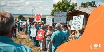 Healthcare access protests in rural states demand change