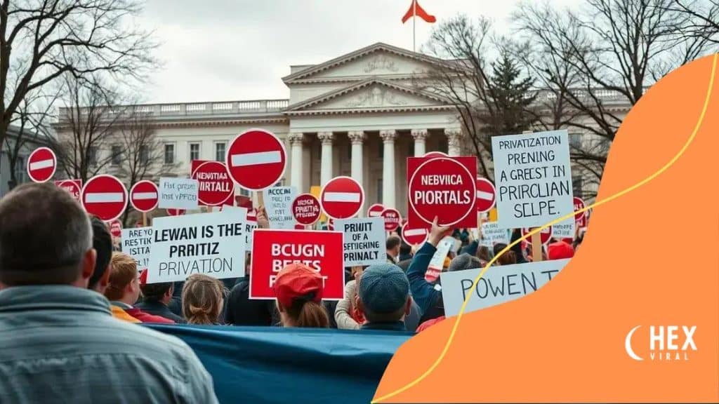 Anti-privatization protests in public sectors gain momentum