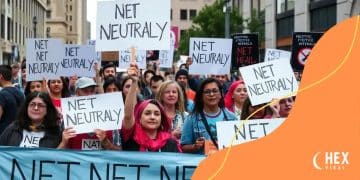 Net neutrality advocacy protests: voices for equal access