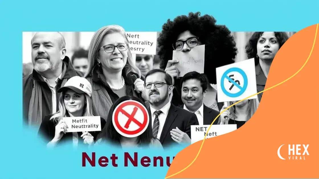 Key figures in the net neutrality movement