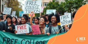Free college tuition protest campaigns ignite change