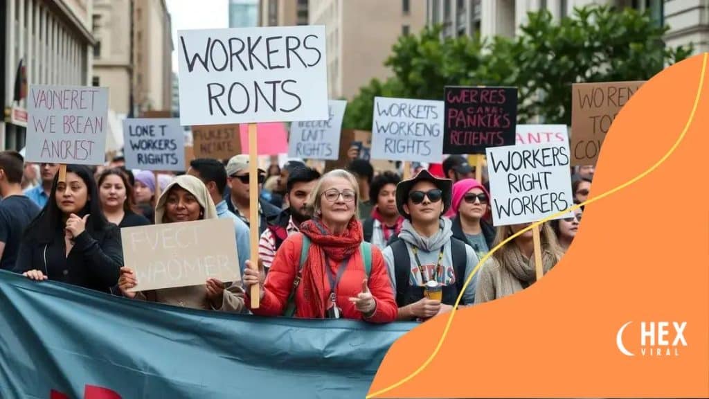 Gig worker rights protest campaigns: learn how to participate