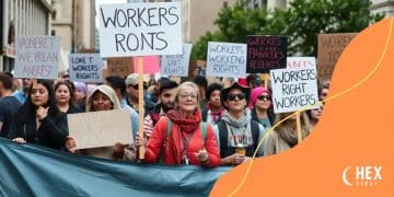 Gig worker rights protest campaigns: learn how to participate
