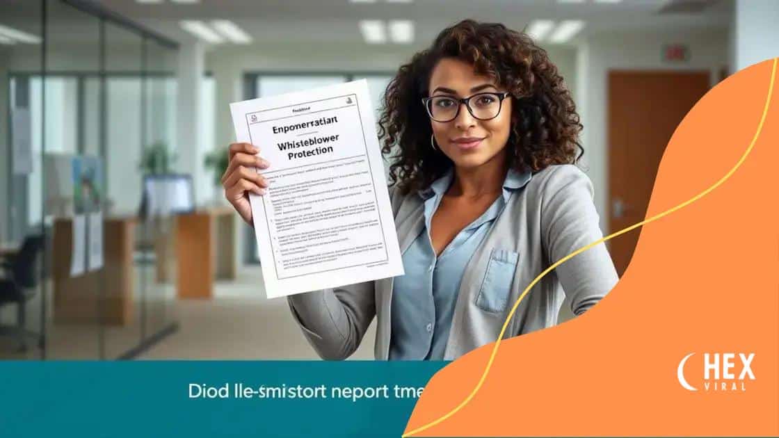 Impact of updates on potential whistleblowers