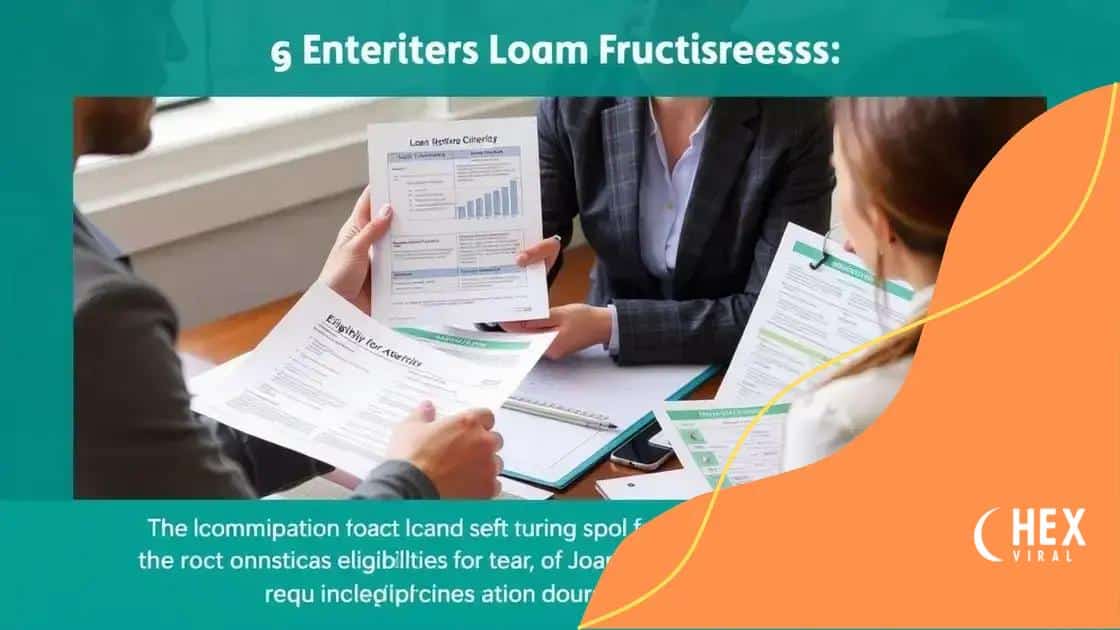 Eligibility requirements for forgiveness