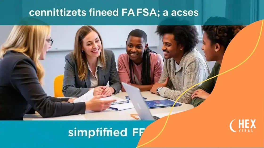 Key features of FAFSA simplification initiatives