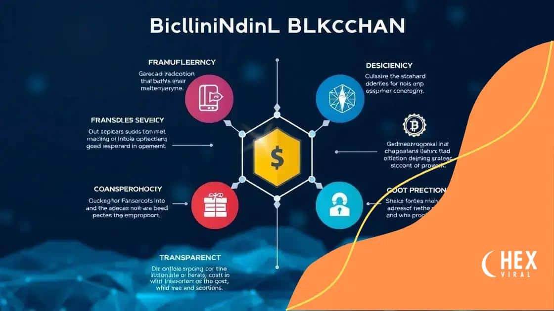 Key benefits of blockchain systems