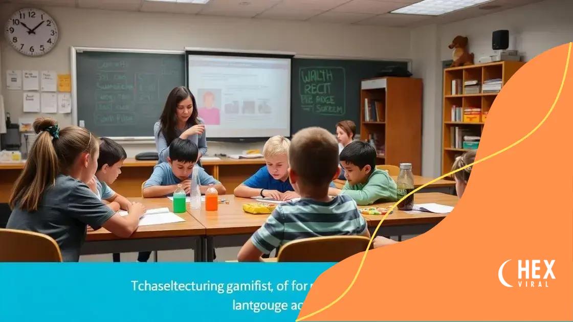 Implementing gamification in various subjects