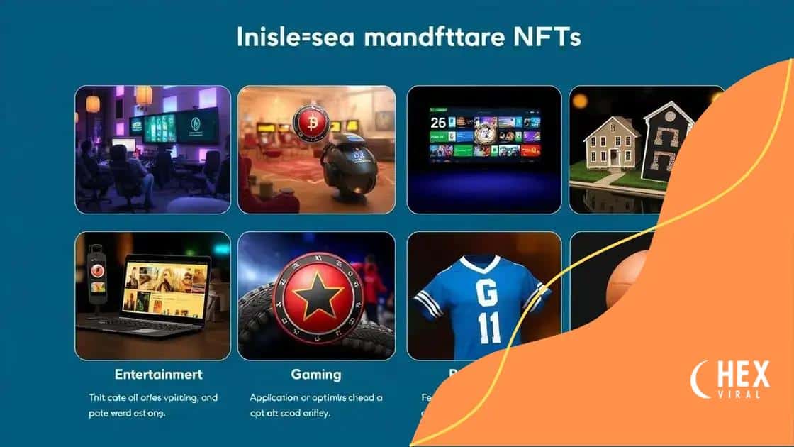 Real-world applications of NFTs